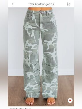 Kancan Camo jeans